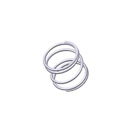 Approved Vendor Compression Spring, O=1.531, L= 1.41, W= .105 G009975269